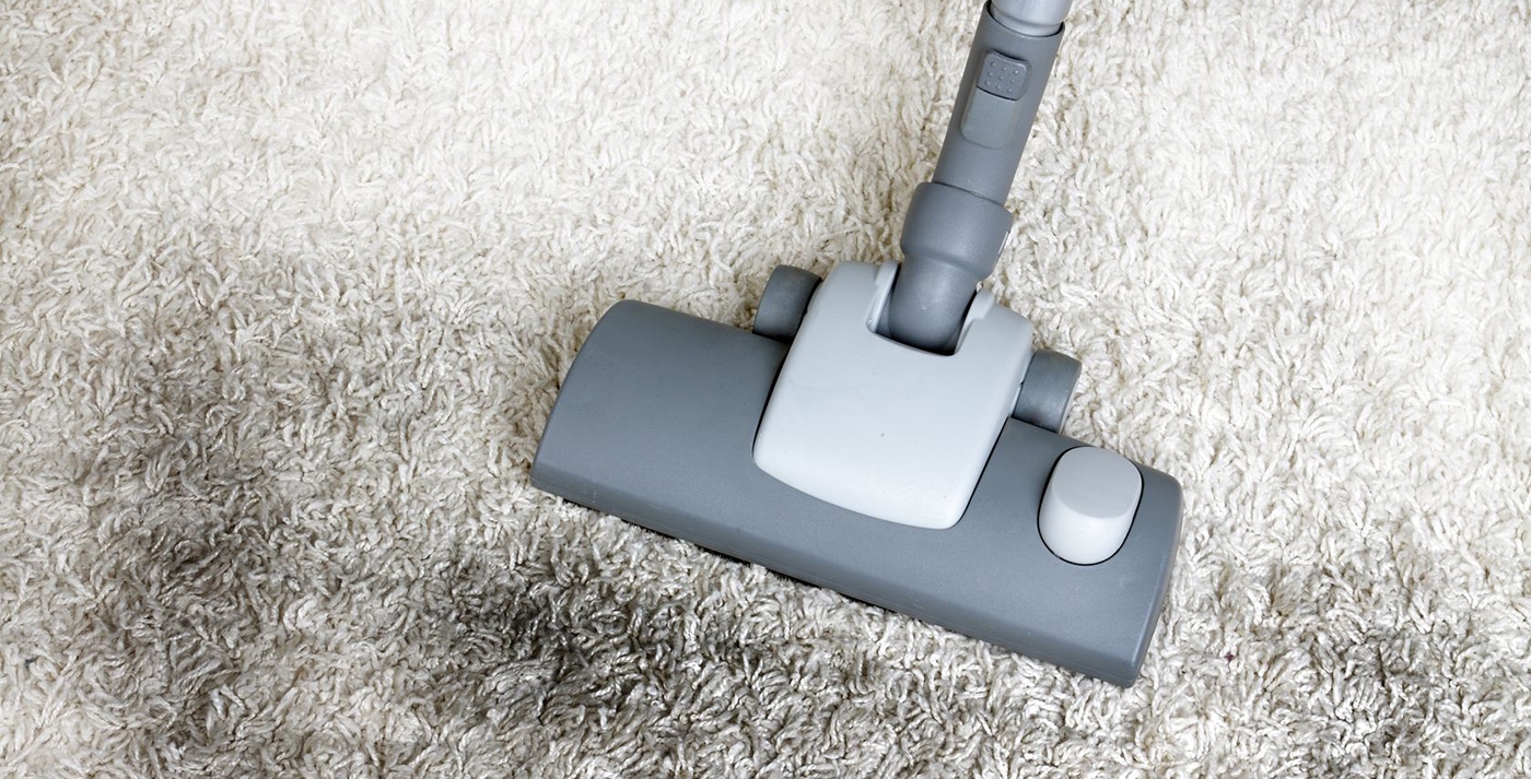 carpet cleaning with mop.