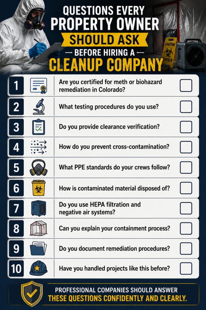 image of 10 certified questions you should ask a professional before hiring them.