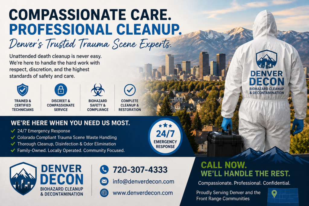 Denver Decon Biohazard Call to Action